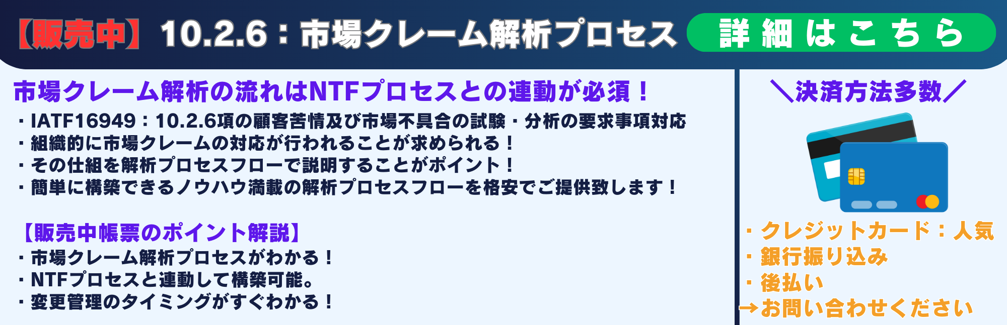 10.2.6市場クレーム解析プロセスフロー