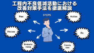 工程内不良低減活動における改善対策と手法!徹底解説