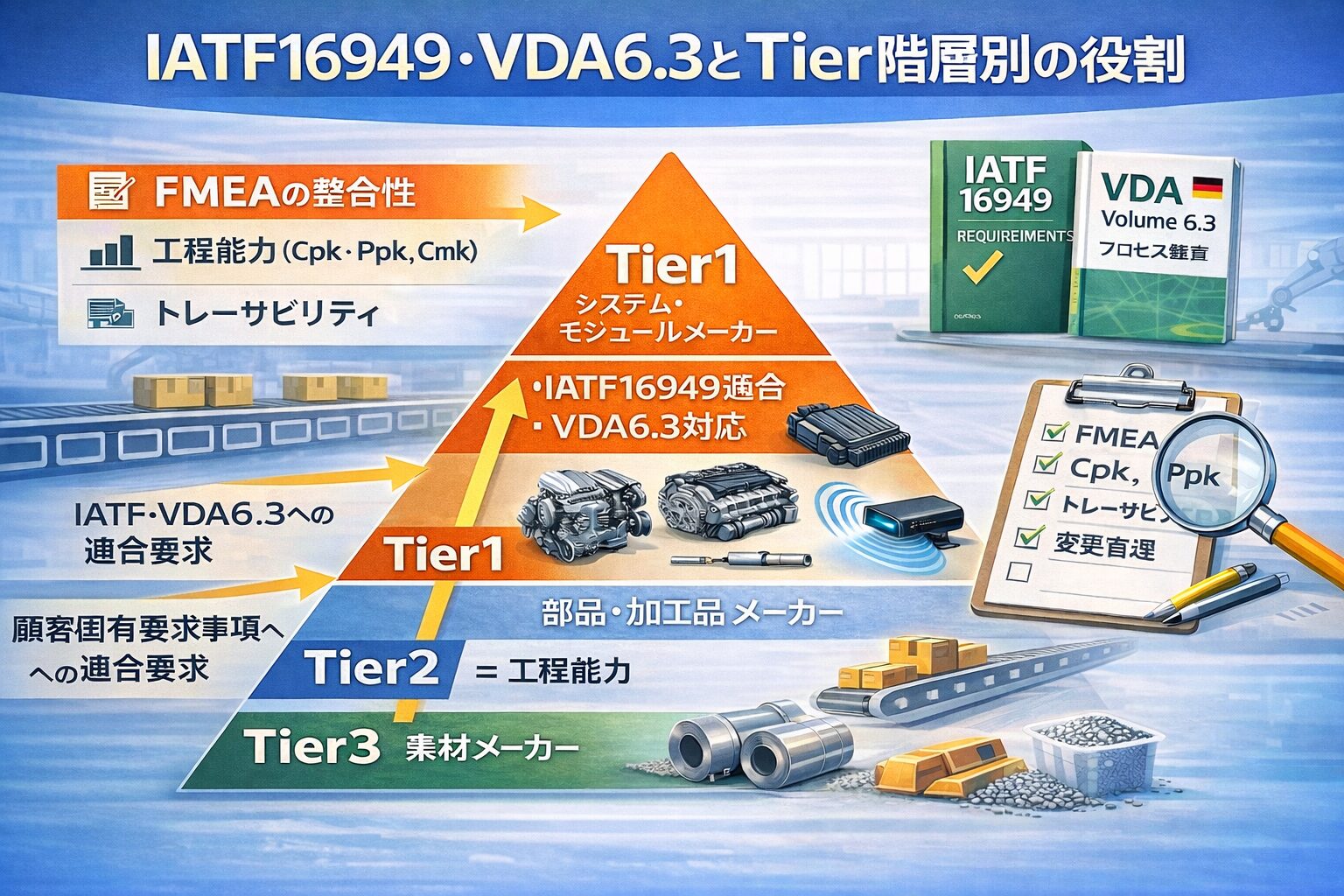 自動車業界におけるTierとは？その意味と役割を徹底解説⑥