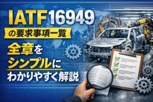 IATF16949の要求事項一覧：全章をシンプルにわかりやすく解説