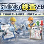 製造業の検査とは？受入検査・工程内検査・最終検査・出荷検査すべて解説