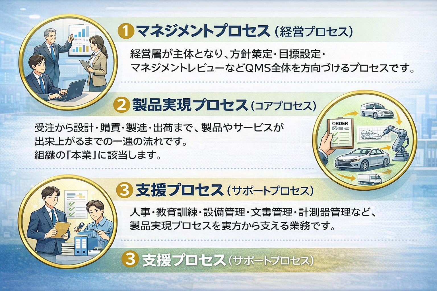 【ISO9001攻略】4.4：品質マネジメントシステム及びそのプロセスの要求事項徹底解説！①