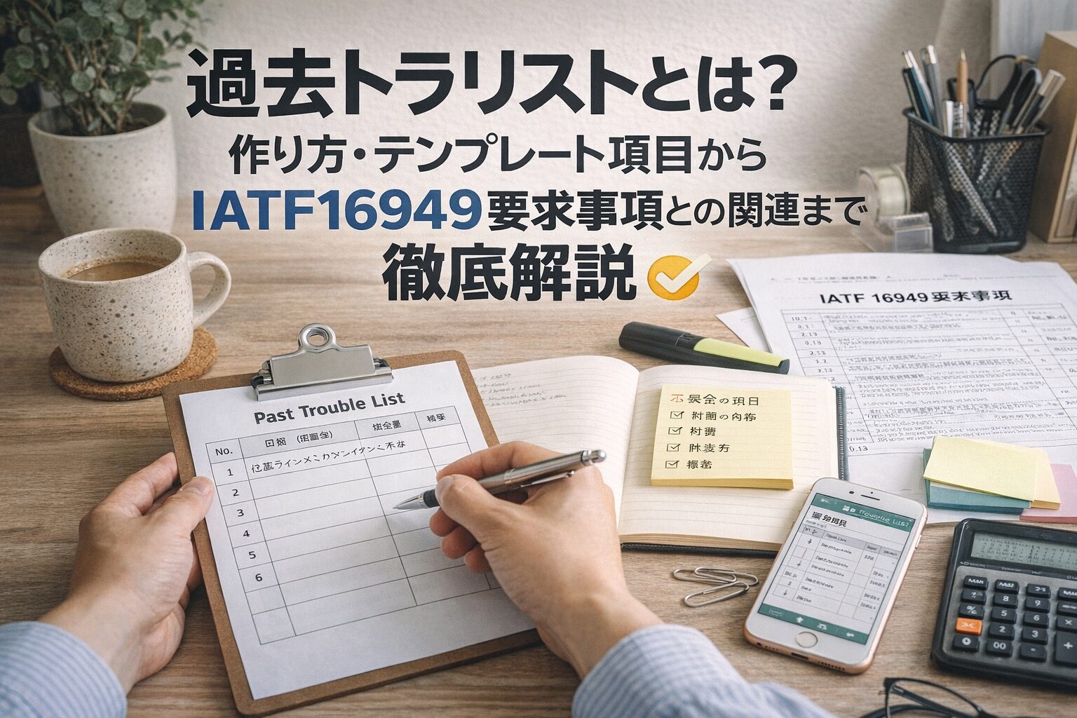 過去トラリストとは？作り方・テンプレート項目からIATF16949要求事項との関連まで徹底解説
