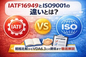 IATF16949とISO9001の違いとは？規格比較からVDA6.3との関係まで徹底解説