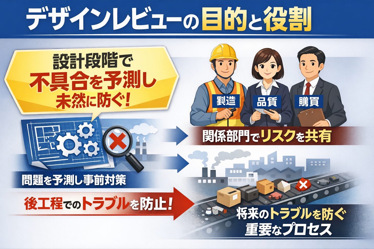 デザインレビューの進め方と確認ポイントをわかりやすく解説：ISO9001・IATF16949との関係も整理①