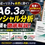 【VDA6.3攻略】ポテンシャル分析(監査)は何するの？徹底解説します！