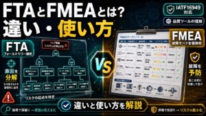 FTAとFMEAとは何?違い・使い方詳しく解説
