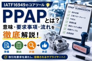 PPAPとは何？IATF16949のコアツールについて徹底解説します